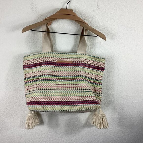 Ugg Australia Julia Woven Tote Bag – Camel Multi - Picture 7 of 9